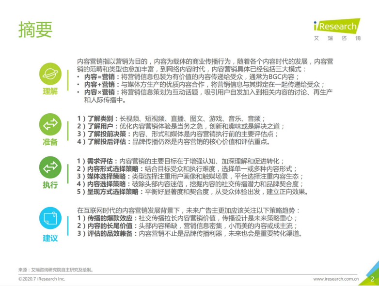 中国内容营销策略报告-艾瑞出品